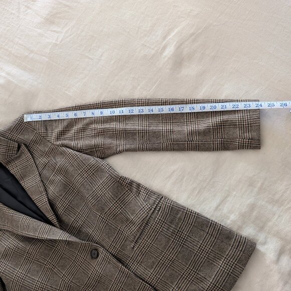 Outerknown Kingsley Plaid Boy Blazer Sz 2 NWOT - Picture 8 of 16